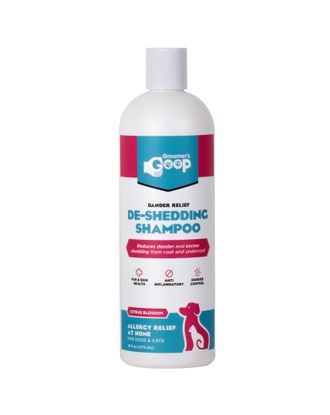 Groomer's Goop Dander Relief De-Shedding Shampoo - przeciwłupieżowy szampon dla psa i kota, ograniczający nadmierne linienie - 473ml