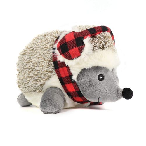 Record Scottish Hedgehog 23cm - pluszowy jeż w kolorze beżowym z piszczałką