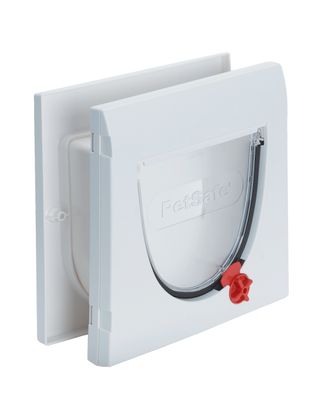 PetSafe Staywell Classic Cat Flap with Tunnel White - drzwiczki dla kota, z tunelem, 4 możliwości ustawienia