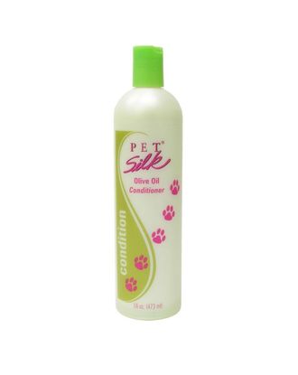 Pet Silk Olive Oil Conditioner 473ml - nawilżająca odżywka z proteinami, witaminami i oliwą z oliwek, koncentrat 1:16