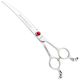 Ehaso Revolution Super Curve Scissor 8" - profesjonalne nożyczki extra gięte (kąt 30°), z najlepszej jakości, twardej stali japońskiej, 19cm