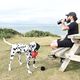 KONG Duo Drinker 910ml - 2-in-1 water bottle with dog bowl, for an active duet