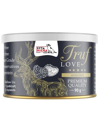 Syta Micha TrufLove z dziczyzną i truflami 90g - miękkie, hipoalergiczne przysmaki dla psa