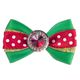 Blovi Christmas Bows Cane & Ruby 25szt. - kokardki dla psa, zestaw świąteczny, z laską lub kryształkiem