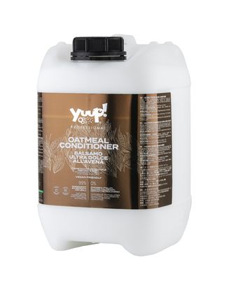 Yuup! Professional Oatmeal Conditioner - vegan conditioner with colloidal oat, for dogs and cats, for all coats, 1:10 dilution - 10L