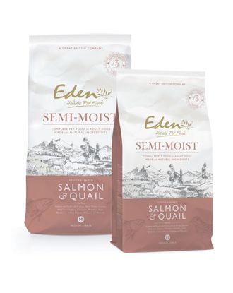 Eden Salmon & Quail - półwilgotna karma dla psa z łososiem i przepiórką