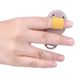 Flamingo Puppy Love Training Clicker Taupe - kliker dla psa, z gumką na palec, beżowy