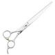 Kenchii Five Star Offset Left Curved Scissors - nożyczki groomerskie dla leworęcznych, gięte, offsetowe