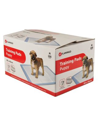 Flamingo Training Pads M (60x45cm) - podkłady dla psa do nauki czystości, 5 warstwowe - 100szt.