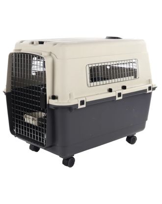 Flamingo Transportbox Nomad IATA L - transporter dla psa do 25kg, z kółkami