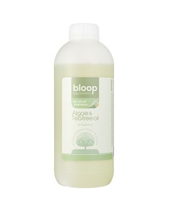 Bloop All Natural Algae & Tea Tree Oil Shampoo - naturalny szampon oczyszczający dla psa z algami i olejkiem z drzewa herbacianego, koncentrat 1:10