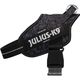 Julius-K9 Power & More Harness Night Camo - dog harness with an adaptive leash ring, black camo pattern