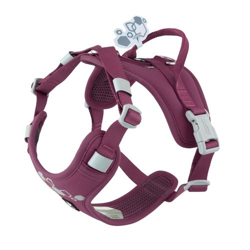 Hurtta Weekend Warrior Harness II ECO Eggplant - szelki dla aktywnych psów