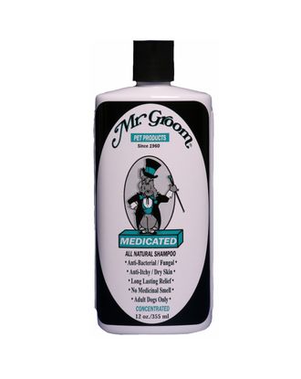 Mr Groom Medicated Shampoo - leczniczy szampon dla psa, do suchej i swędzącej skóry, koncentrat 1:4 - 355ml