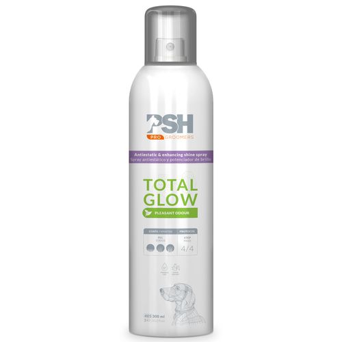 PSH Pro Total Glow 300ml - spray antystatyczny nabłyszczający do sierści psa