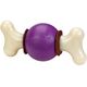 PetSafe Busy Buddy Bouncy Bone - gryzak z przysmakiem dla psa, piłka z kością