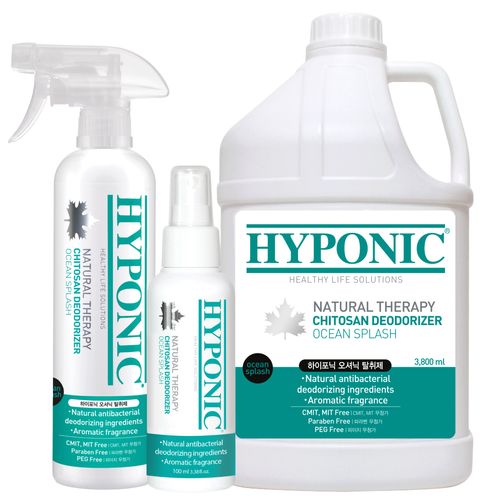 Hyponic Chitosan Deodorizer Ocean Splash - odświeżacz powietrza bez dodatku alkoholu, zapach oceanu