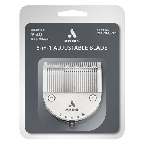 Andis 5-in-1 Adjustable Blade for pet clippers