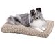 MidWest QT Deluxe Ombre Swirl Pet Bed Mocca - Soft Plush Pet Bed, Brown