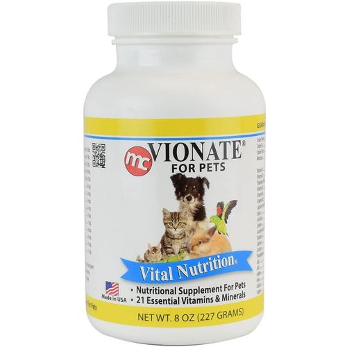 Miracle Care Vionate Vitamin Mineral Powder 227g - witaminy i minerały dla zwierząt, w proszku