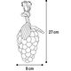 Flamingo Seezo Grape Toy - gumowa zabawka dla psa z efektami dźwiękowymi, winogrono