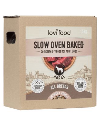 Lovi Food Slow Oven Baked Horse - monobiałkowa karma pieczona dla psa, z koniną