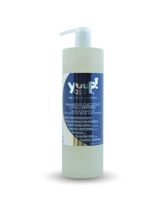 Yuup! Professional Gentle Shampoo - łagodny szampon dla szczeniaka, psa alergika, z wrażliwą skórą. Koncentrat 1:20 - Pojemność: 1L