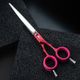 Jargem Asian Style Light Straight Scissors 6,5" - Perfect to Cut Small Body Parts, With Finger Rings
