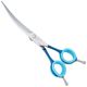 P&W Asian Style Set Scissors (Extra Curved & Straight) 6,5" - zestaw nożyczek do strzyżenia w stylu azjatyckim, nożyczki extra gięte + proste + etui