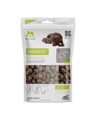 Maelson Treatees Goat 200g - naturalne przysmaki dla psa, mięsne kąski z koziny