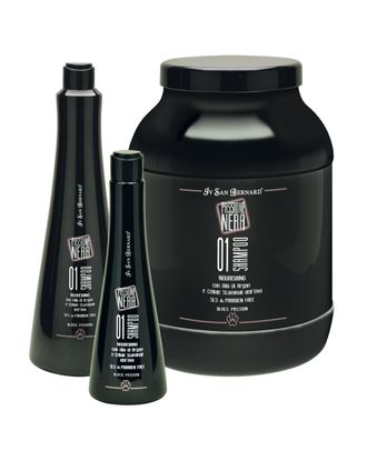 Iv San Bernard Black Passion 01 Shampoo - szampon dla psa z olejkiem arganowym i ekstraktami z wodorostów morskich
