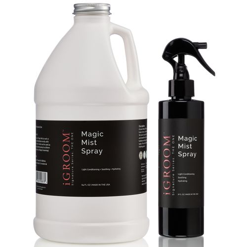 iGroom Magic Mist Spray - ekspresowa odżywka wykończeniowa dla psa i kota, nawilża i łagodzi 