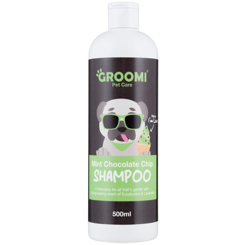 Groomi Candyfloss Shampoo 500ml - delikatny szampon dla psa, o zapachu miętowych czekoladek