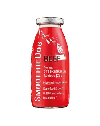 SmoothieDog Beef 250ml - smoothie dla psa, wołowina z warzywami