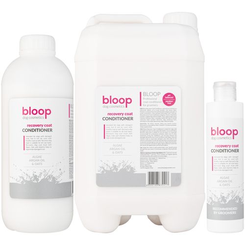Bloop Recovery Coat Conditioner - regenerująca odżywka dla psa z algami, olejkiem arganowym i wyciągiem z nasion owsa