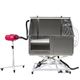 Blovi Professional Stainless Steel Electric Dog Bath with Left Sided Front Door 