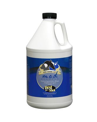 Best Shot M.E.D. Shampoo - ziołowy szampon leczniczy do skóry z problemami, dla psa, kota, konia, koncentrat 1:10 - 3,8L