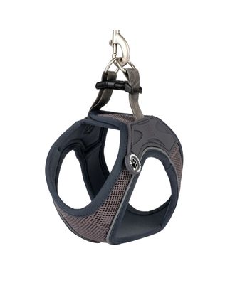 Max&Molly Air Vest Dog Harness Matrix 2.0 Stone - bezuciskowe szelki dla psa, z identyfikatorem QR, szare