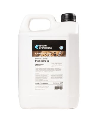 Groom Professional Cookies & Cream Shampoo - szampon dla psa, do każdego rodzaju sierści, koncentrat 1:12 - 4L