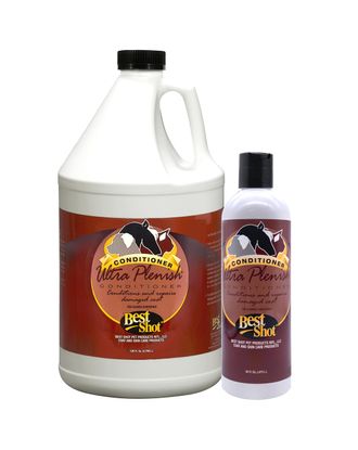 Best Shot Ultra Plenish Conditioner - hypoalergiczna odżywka do zniszczonej sierści, usuwa kołtuny i podszerstek, koncentrat 1:5