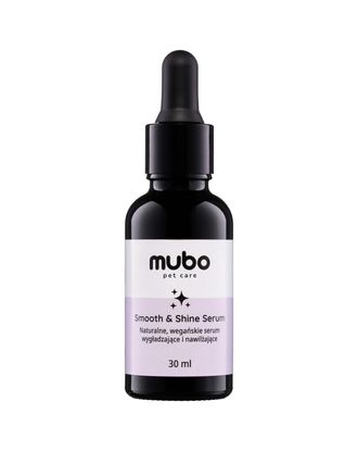 Mubo Smooth & Shine Serum 30ml – Natural, Vegan Formula for Pet’s Coat, Reduces Frizz, Prevents Split Ends