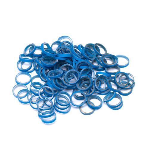 Gumki lateksowe HPP 100szt. - niebieskie 0,6cm