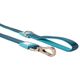 Max&Molly Short Leash Matrix Sky Blue - klasyczna smycz dla psa z odblaskowymi przeszyciami, 120cm