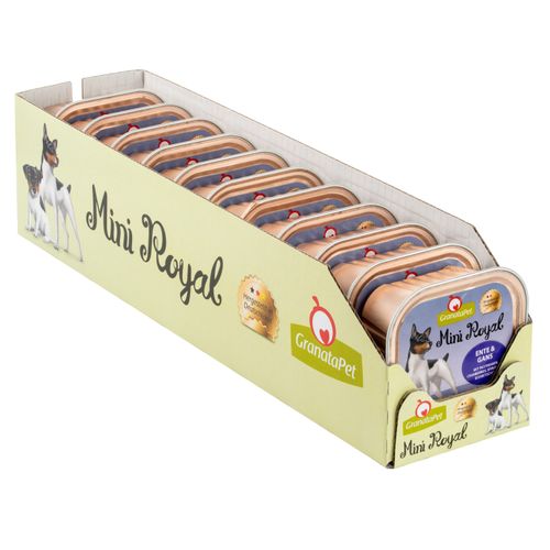 GranataPet Mini Royal Duck & Goose 11x150g - bezzbożowa mokra karma dla psów małych ras, kaczka i gęś