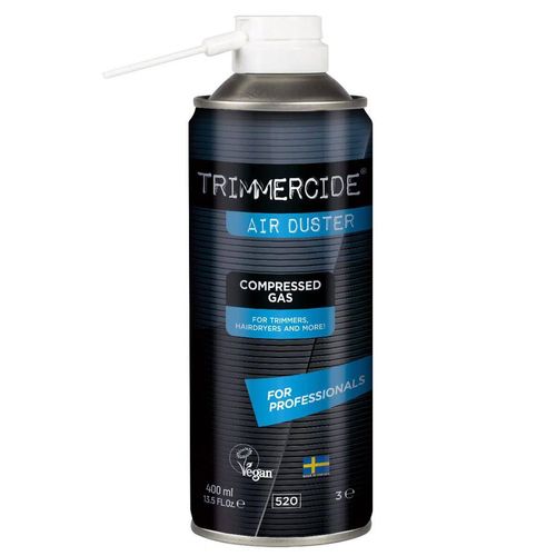 Trimmercide Air Duster 400ml - sprężone powietrze w sprayu do czyszczenia i usuwania kurzu z trudno dostępnych miejsc