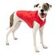 Kurgo Loft Jacket Red/Charcoal - dwustronna kurtka wodoodporna dla psa, czerwono- grafitowa