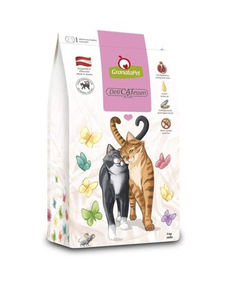 GranataPet DeliCatessen Kitten/Junior Poultry - bezzbożowa karma dla kociąt, z drobiem - 9kg