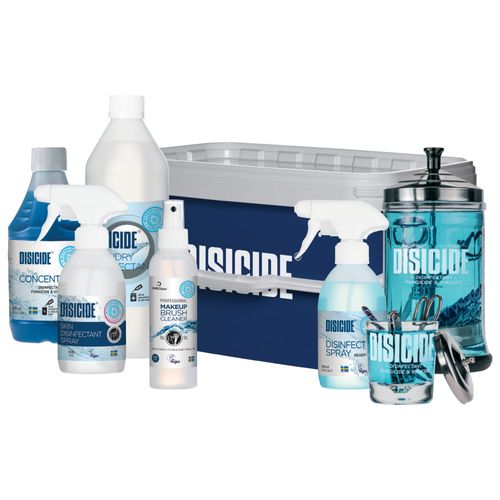 Disicide Start Set Blue - profesjonalny zestaw preparatów i akcesoriów do dezynfekcji i czyszczenia