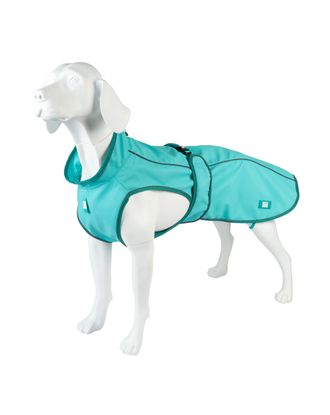Max&Molly Raincoat for Dogs Matrix 2.0 Turquoise - kurtka dla psa, płaszcz przeciwdeszczowy, turkusowy