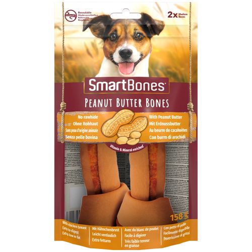 SmartBones Peanut Butter Bones 2szt.